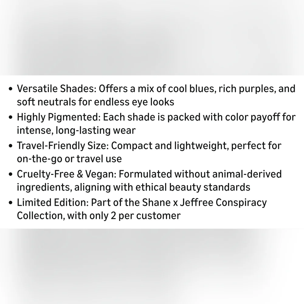 Jeffree Star Cosmetics & Shane Dawson Mini Contraversy Eye Shadow Palette NWOT - Picture 7 of 11